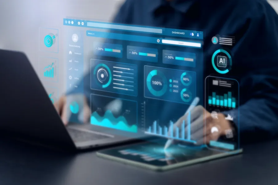AI-powered business dashboard